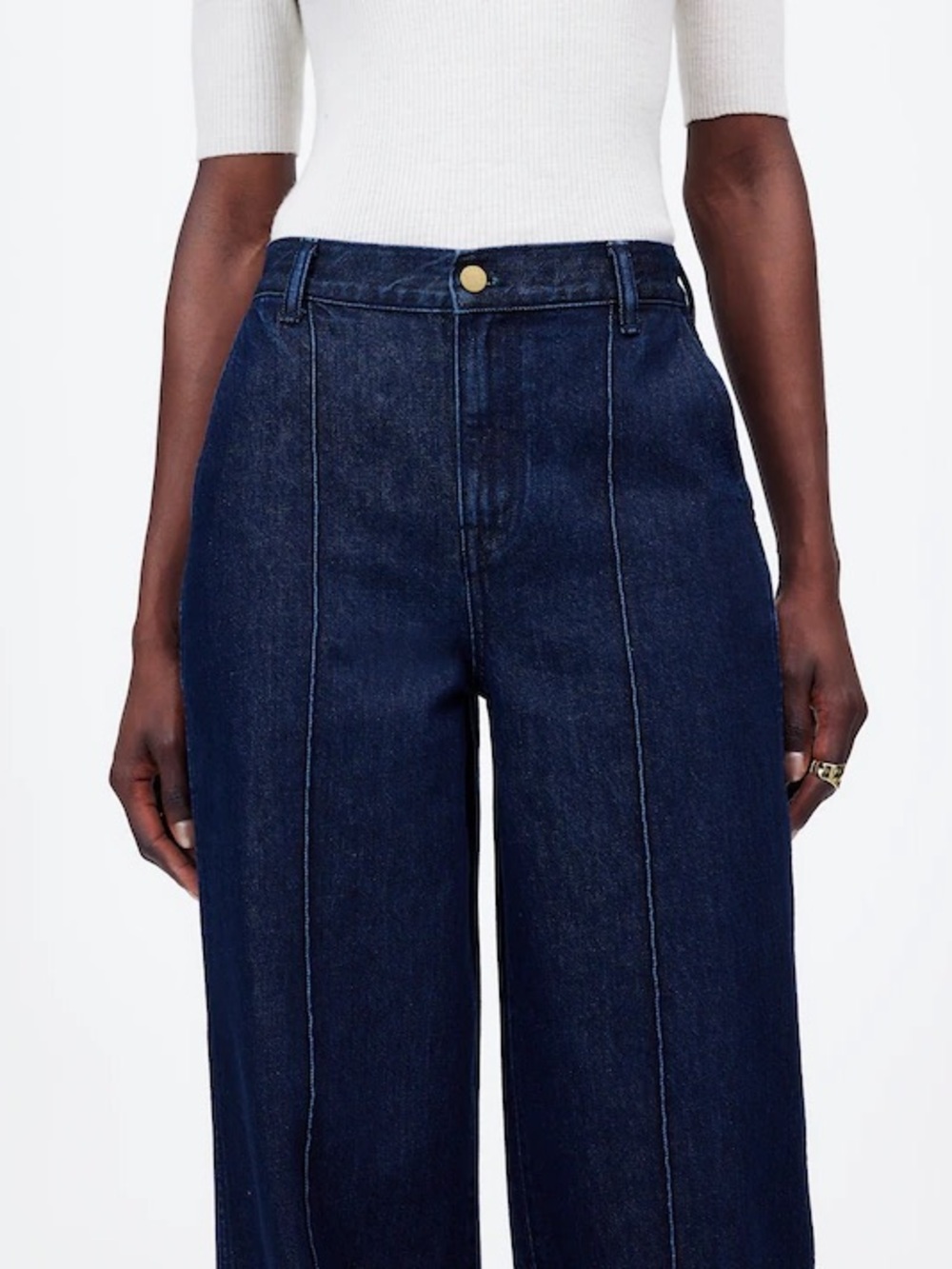 Madewell Superwide Leg Seamed Jean - Picture 2 of 15